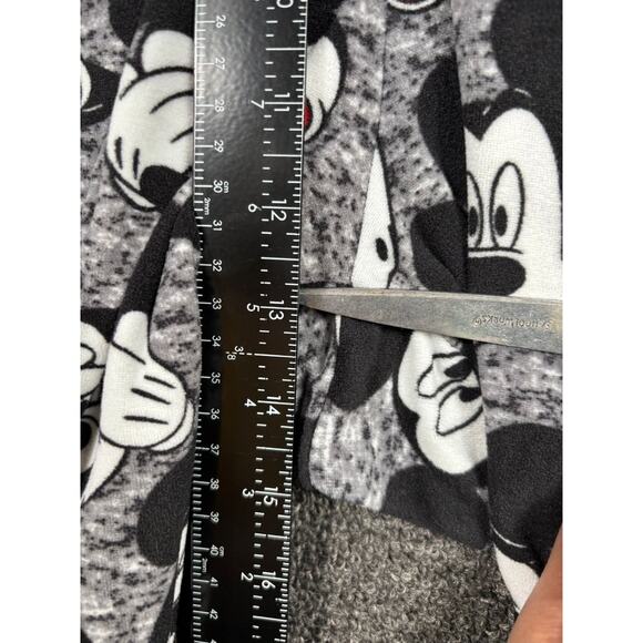 Disney Mickey Mouse Sleepwear Pants Womens Size 2X Black Gray Drawstring Comfy - Picture 7 of 8